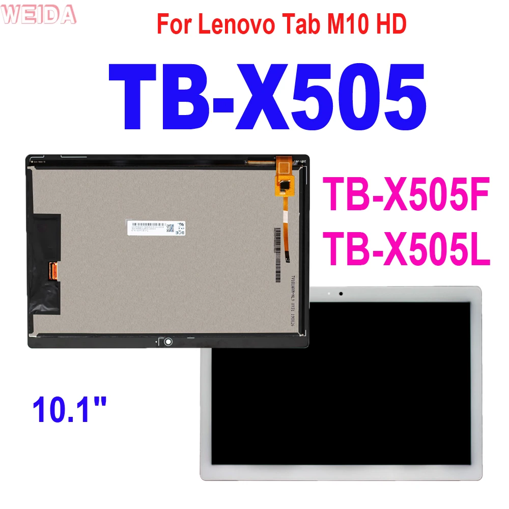 10.1  Lenovo Tab M10 Hd Tb-x505 X505f Tb-x505l X505 Için Lcd Ekran  Dokunmatik Ekran Digitizer Meclisi Tb-x505 Lcd Değiştirme satın almak  online > Bilgisayar ve Ofis ~