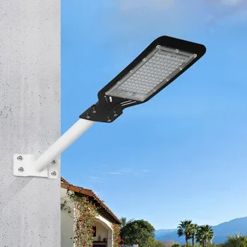 Beyaz / siyah LED ışıklandırmalı açık IP65 100 W duvar lambası AC110V 220 V endüstriyel bahçe avlu kare karayolu sokak ışık