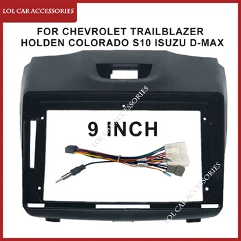 CHEVROLET Trailblazer için HOLDEN Colorado S10 ISUZU D-max MU - X Araba Radyo Android MP5 Çalar Stereo Çerçeve 2dın Kafa Ünitesi Fasya