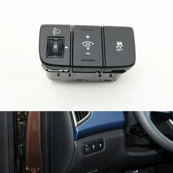 Hyundai için ıx25 / Creta Dashboard Far Parlaklık Anahtarı Düğmesi Sis Lambası Trim 93300-C9000