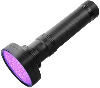Meslek UV El Feneri 395 NM 9 51 100 128 LED Torch,ultraviyole ışık Akrep Pet İdrar Dedektörü Torch Lambası